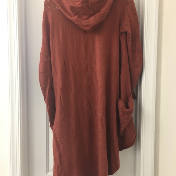 Democracy Rust High-Low Zip-Up Jacket - Picture 5 of 5